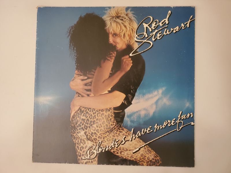 Rod Stewart Blondes Have More Fun vinyl record